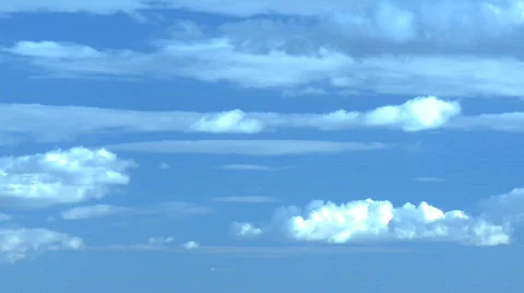 Clouds, sky time lapse blue sky. Stock Footage 625312