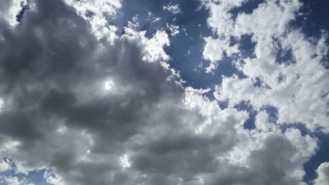 Clouds in the sky time lapse 動画素材 195999696