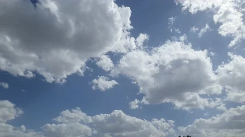 Clouds in the sky time lapse 動画素材 196006267