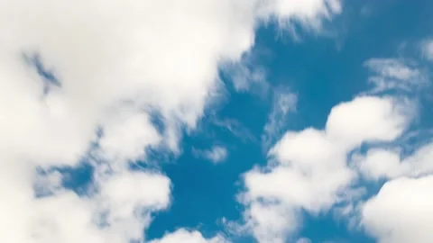 Clouds in the sky - Time lapse video background - 4K 30p Stock Footage 130870577