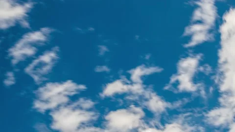 Clouds in the sky - Time lapse video background - 4K 30p Stock Footage 130870701