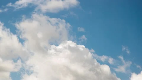 Clouds in the sky - Time lapse video background - 4K 30p Stock Footage 130870958