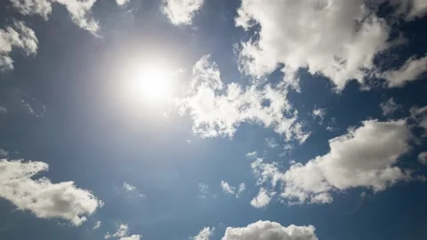 Clouds in the sky - Time lapse video background - 4K 30p Stock Footage 130871039
