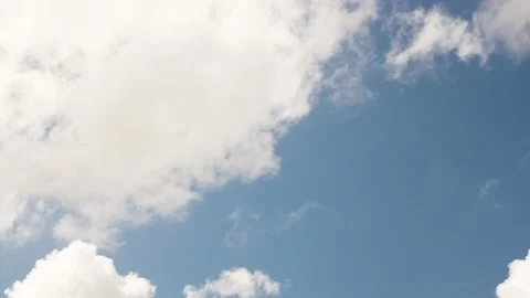 Clouds in the sky - Time lapse video background - 4K 30p Stock Footage 130871356