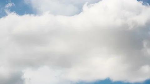 Clouds in the sky - Time lapse video background - 4K 30p Stock Footage 130871383