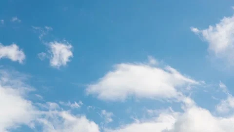 Clouds in the sky - Time lapse video background - 4K 30p Stock Footage 130871999
