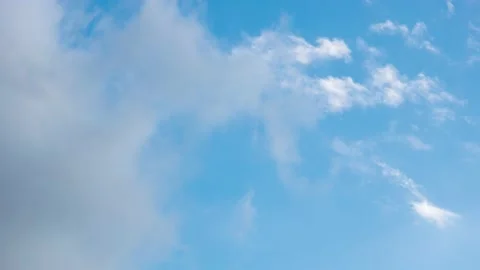 Clouds in the sky - Time lapse video background - 4K 30p Stock Footage 130872032