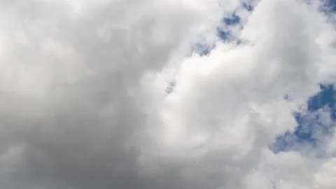 Clouds in the sky - Time lapse video background Stock Footage 192892696