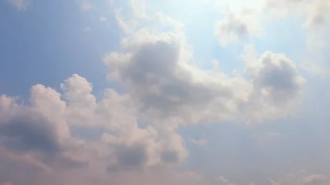 Clouds in sky timelapse 4k video Stock Footage 241875033