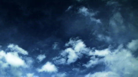 Clouds sky timelapse Stock Footage 563656