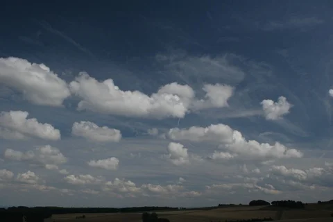 Clouds on sky. Timelapse Video stock 112847792