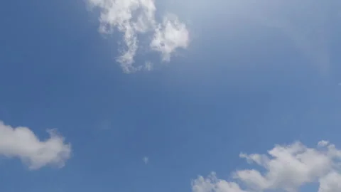 Clouds in the sky timelapse Stock Footage 257638224