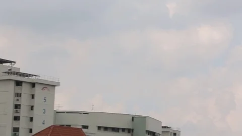 Clouds Skyline Video stock 83200097