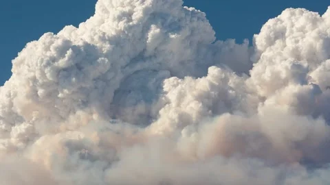 Clouds of smoke explosion time lapse - 4k Stock Footage 137426377