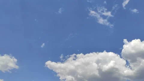 Clouds soaring in the sky Stock Footage 138875721