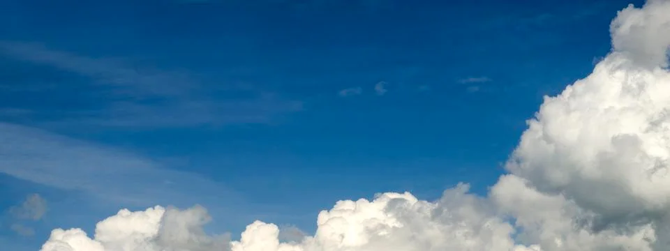 Clouds with a space for any text Stock Photos