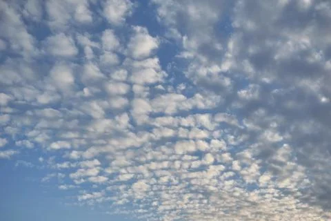 Clouds in the spring sky. Stock-Fotos