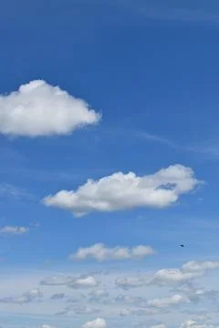 Clouds in a Spring Sky Stock Photos