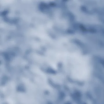 Clouds in a square Stock Illustration