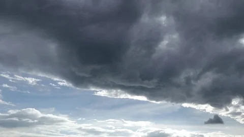 Clouds Before A Storm Stock Footage 77988072