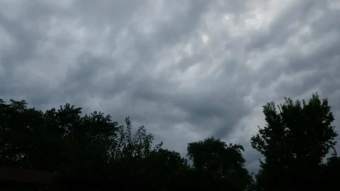 Clouds before the storm Stock Footage 94432054