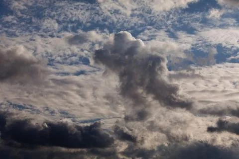 Clouds before the storm Stock Photos