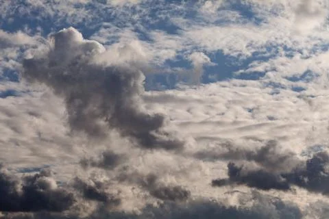 Clouds before the storm Stock Photos