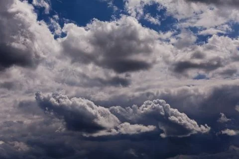 Clouds before the storm Stock Photos