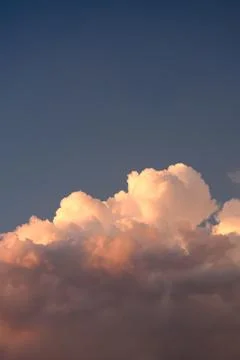 Clouds on storm sky Stock Photos