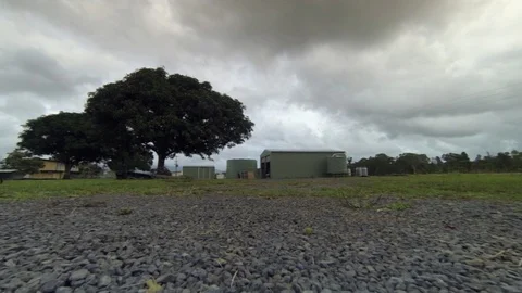 Clouds, summer, countryside Stock Footage 106690245