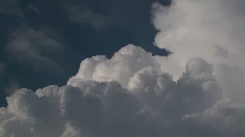 Clouds in the summer sky Stock Footage 73767290