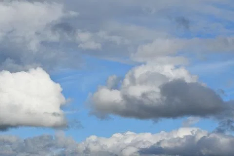 Clouds in a summer sky Stock Photos