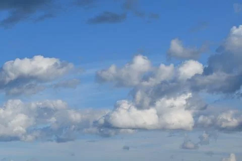 Clouds in a summer sky Stock Photos