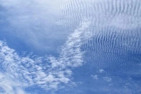 Clouds in a summer sky Stock Photos