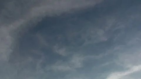 Clouds in the summer sky (time lapse) Stock Footage 73767292