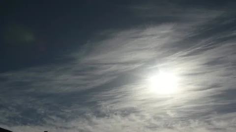 Clouds &amp; Sun Stock Footage 10909594
