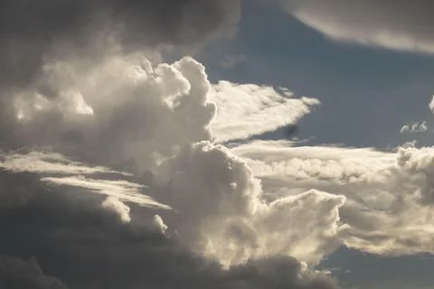 Clouds in the Sun Stock Photos