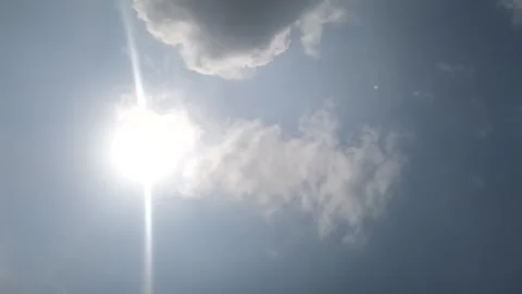 Clouds sun sky Stock Footage 243060893
