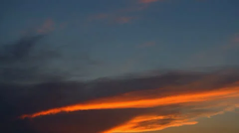 Clouds in the sun at sunset Stock Footage 26639062