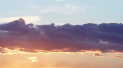 Clouds Sun TimeLapse Stock Footage 54344750
