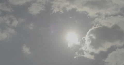 Clouds Sun Timelapse Heaven Raw – No LUT Applied 4K Stock Footage 310236433