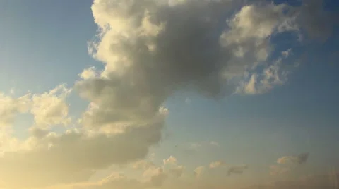 Clouds in sunlight Stock-Footage 50008195