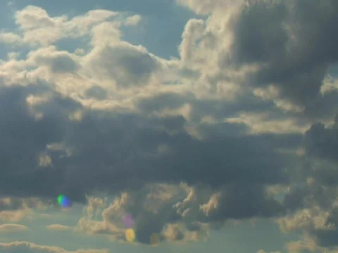 Clouds on a Sunny Day 2 Stock Footage 477076