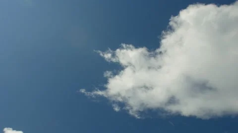 Clouds on a Sunny Day Stock Footage 136611847