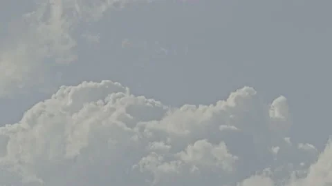 Clouds On A Sunny Day Stock Footage 204993923