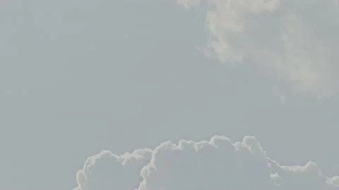 Clouds On A Sunny Day Pan 4K Stock Footage 204993932