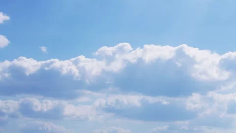 Clouds on a sunny day Time Lapse, Timelapse Nature Stock Footage 329315017