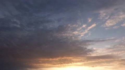 Clouds On Sunrise Stockbeeldmateriaal 215060505