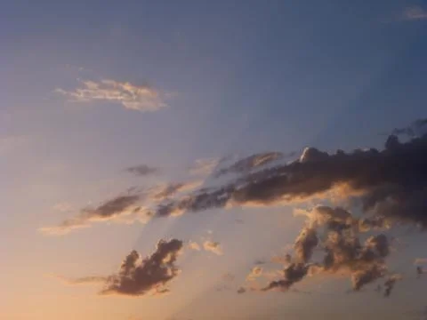 Clouds At Sunrise Stock Photos