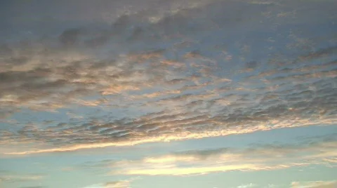 Clouds at sunrise time-lapse 4 Stock Footage 80891